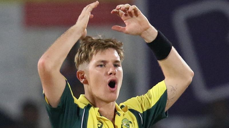 \I had my headphones on quite loud and was looking towards the other side of the bus. I just heard this loud bang. It was a pretty scary five seconds or so,\ said Adam Zampa. (Photo: BCCI)