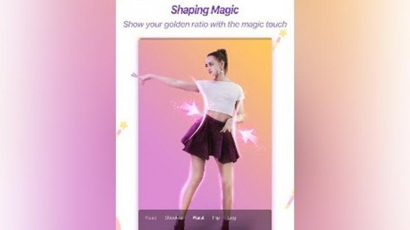 This is the first time a company has developed a body shaping feature globally. (Photo: ANI)