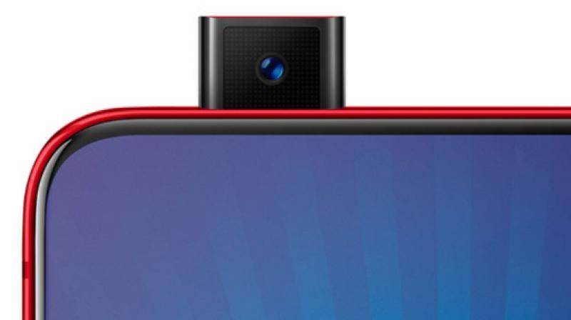 The Vivo Nex with a pop-up selfie camera.