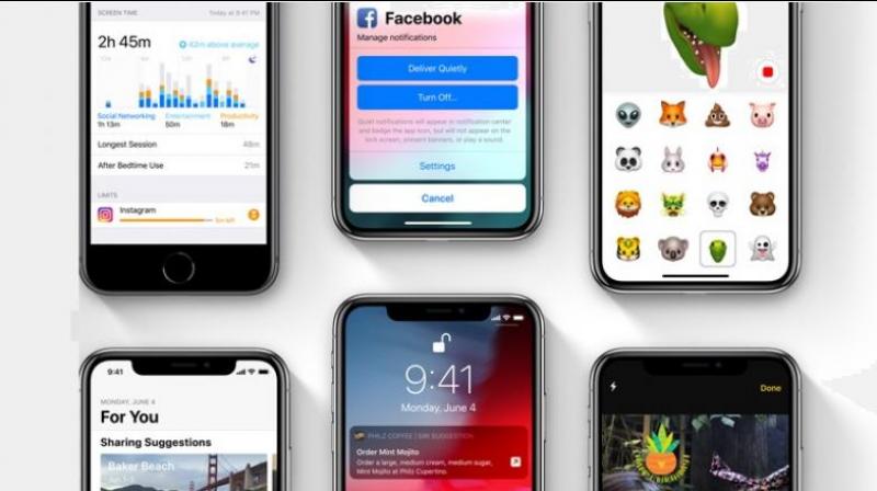 All features may not be available in the iOS 12 public beta release.