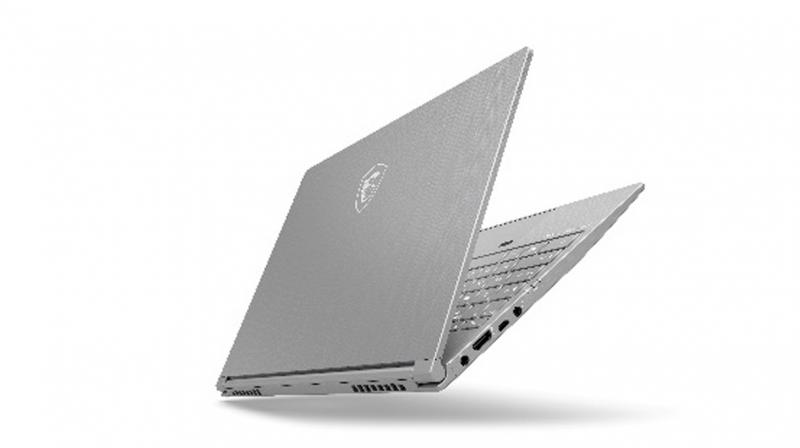 The laptop comes with an incredibly slim chassis.