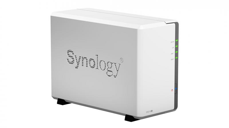 The Synology DS218j helps you backup your digital assets with rapid data transmission and low power consumption.