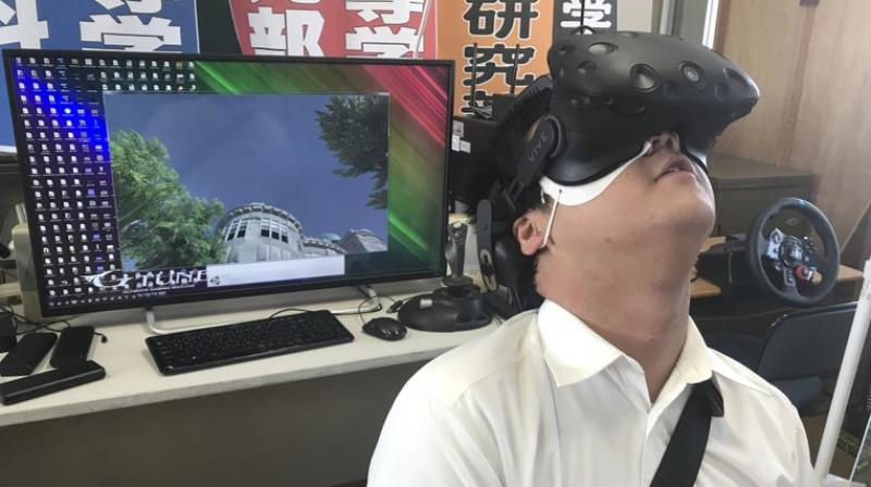 VR is able to recreate the bombing of Hiroshima killed 140,000 people. (Photo: AP)