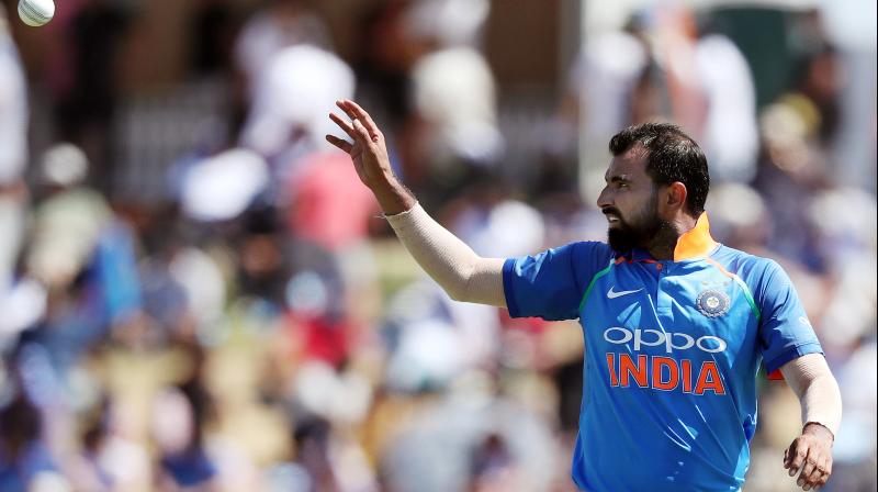 When asked about the sporting relations with Pakistan, Shami said  whatever the government and BCCI decide, team India will follow it . (Photo: AFP)