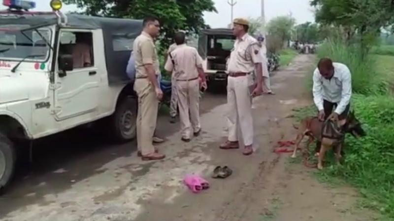 A man was beaten to death by mob in Alwars Ramgarh on suspicion of cow smuggling. (Photo: Twitter | ANI)