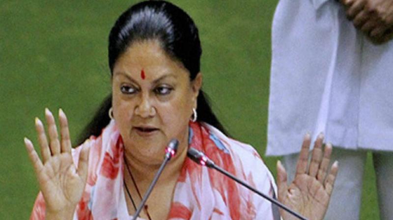 In a statement to Rajasthan government, the Guild requested Chief Minister Vasundhara Raje to withdraw the harmful ordinance and prevent any Act from being passed that would endanger the freedom of the press. (Photo: File | PTI)