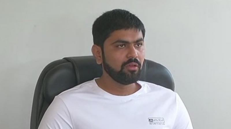 Nikhil Sawani re-iterated that his prime agenda was the upliftment of the Patidars. However, he also stated that he would seek the party Congress vice president Rahul Gandhis appointment and put forward his viewpoint. (Photo: ANI | Twitter)
