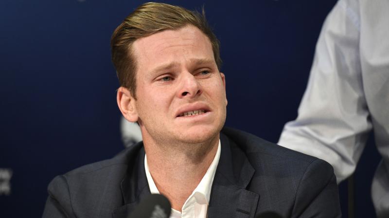 Cricket Australia previously issued a year long ban for Smith along with Warner, while opener Bancroft was handed a less severe ban of 9 months.(Photo: AFP)