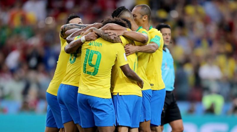 Paulinho gave his team the lead when he met a lofted ball from Philippe Coutinho in the 36th minute. (Photo: Fifa official site)