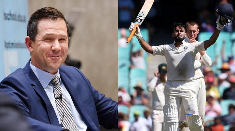 Former Australia skipper Ricky Ponting praised young wicketkeeper-batsman Rishabh Pant, so much so that he called him \another\ Adam Gilchrist after the Indians blistering 159 in the fourth Test. (Photo: PTI / AP)
