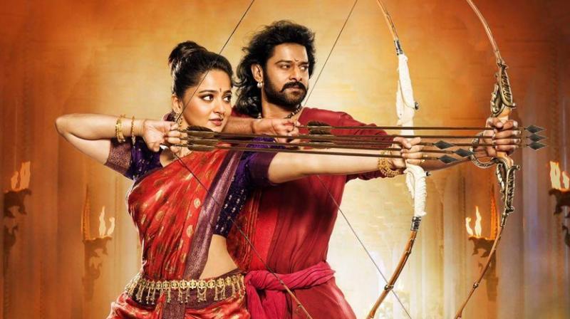 The poster starring Prabhas and Anushka Shetty was shared on Twitter.