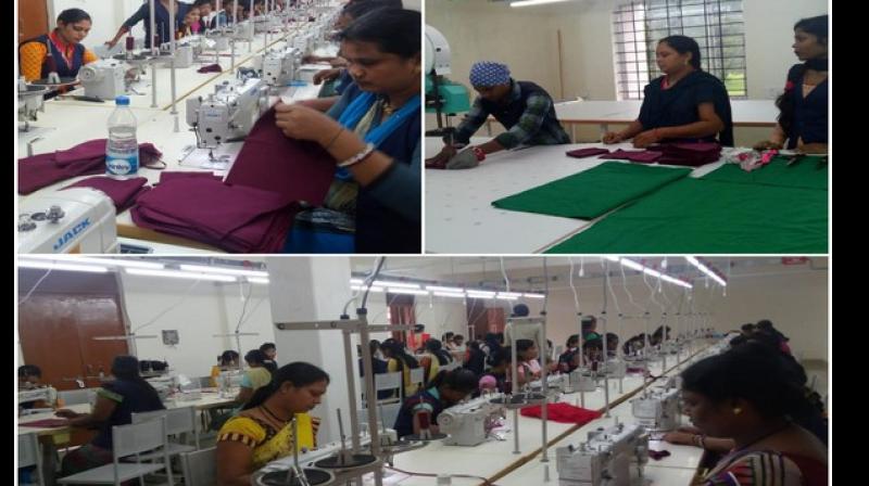 At present, women working in this factory receive an income of Rs 3000 every month. Not only that, an increment will also be given in the beginning of January. (Photo: ANI)