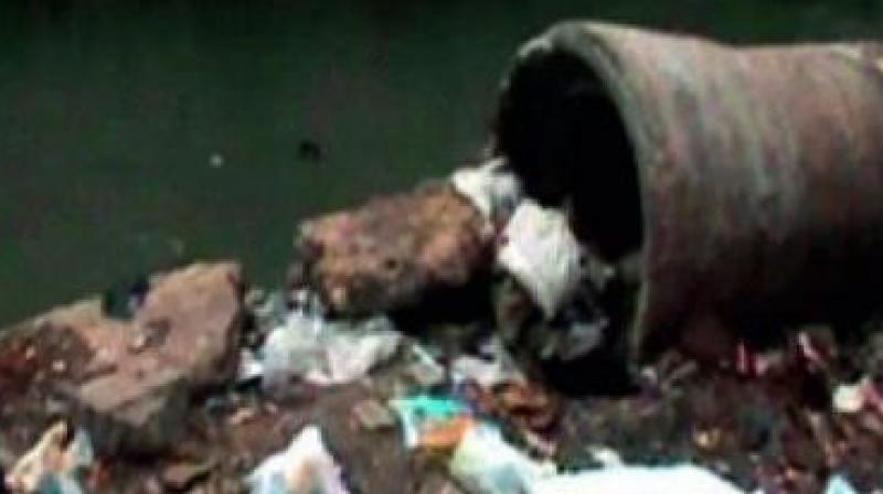Neighbouring police stations have been alerted. They have also issued a lookout notice. The Jeedimetla police have started cleaning garbage piled up in the nala. (Representational image)