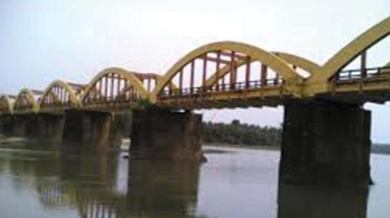 The Korapuzha bridge on the old national highway. (File)