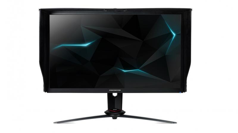 The new Predator XB273K gaming monitor supports ultra-high definition (3840x2160) resolution and features a 144Hz refresh rate for smooth images and gameplay.
