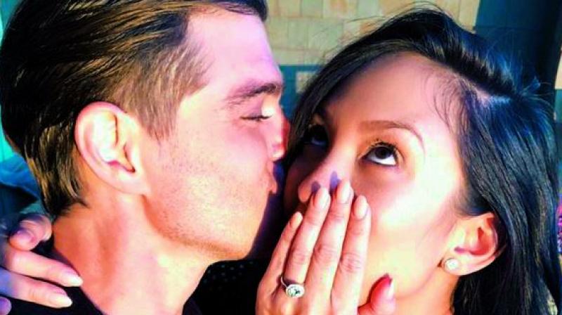 Cheryl Burke and Matthew Lawrence