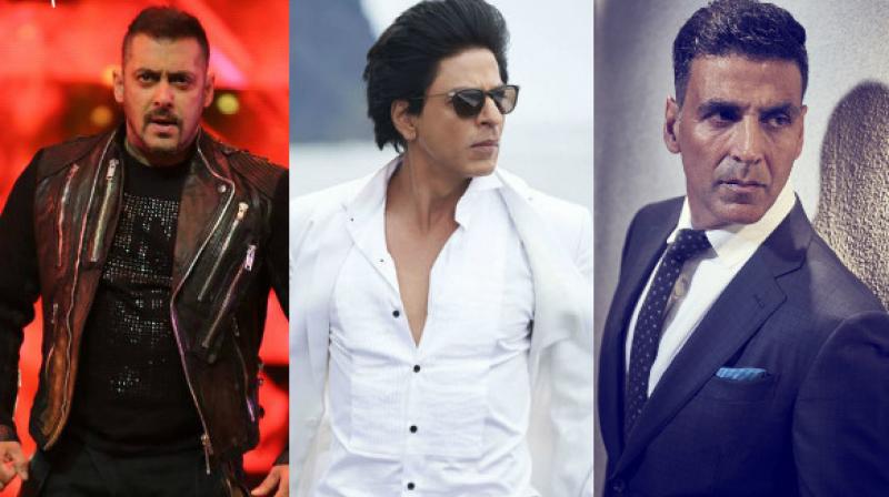 Salman Khan, Shah Rukh Khan and Akshay Kumar were also in the list of worlds highest-paid celebrities releases earlier this year.