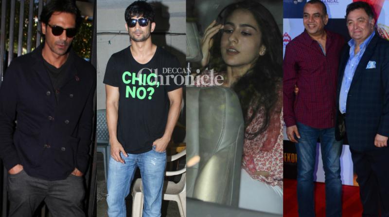 Sushant-Sara, Arjun, Paresh Rawal-Rishi Kapoor go all guns blazing for films