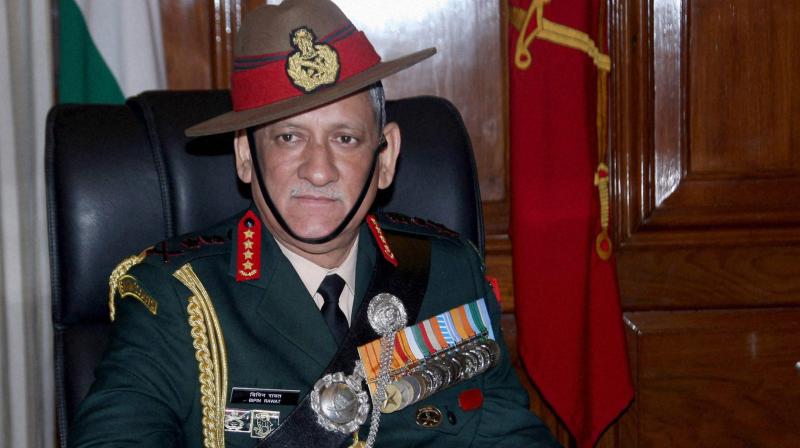 General Bipin Rawat takes over as the Chief of Army Staff, in New Delhi. (Photo: PTI)