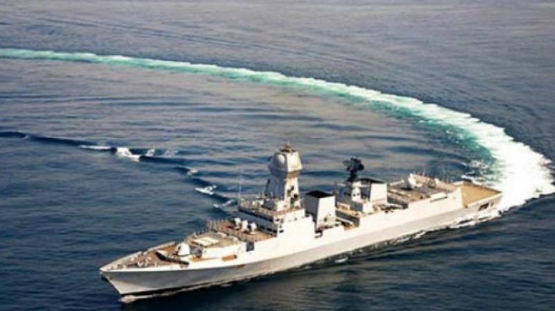 The only response India needs to shape for its own good is to build up its naval strength quickly. (Representational image)