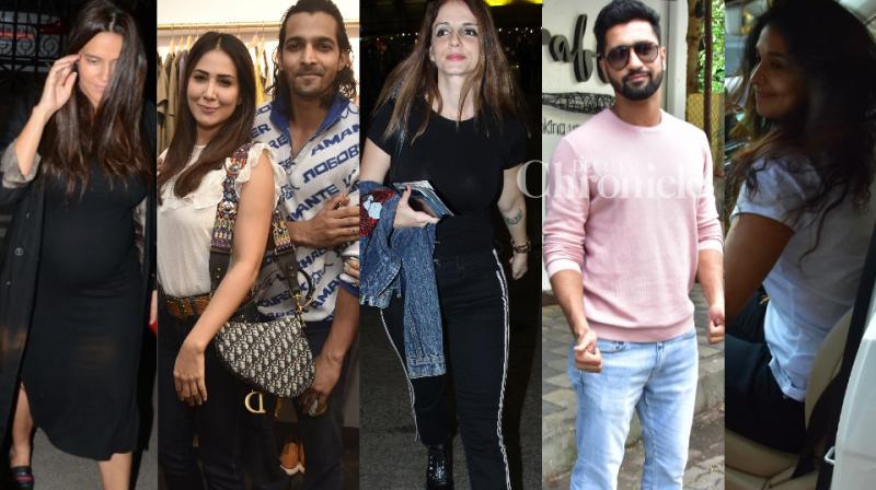 New couples Vicky-Harleen, Kim-Harshvardhan hang out, others snapped