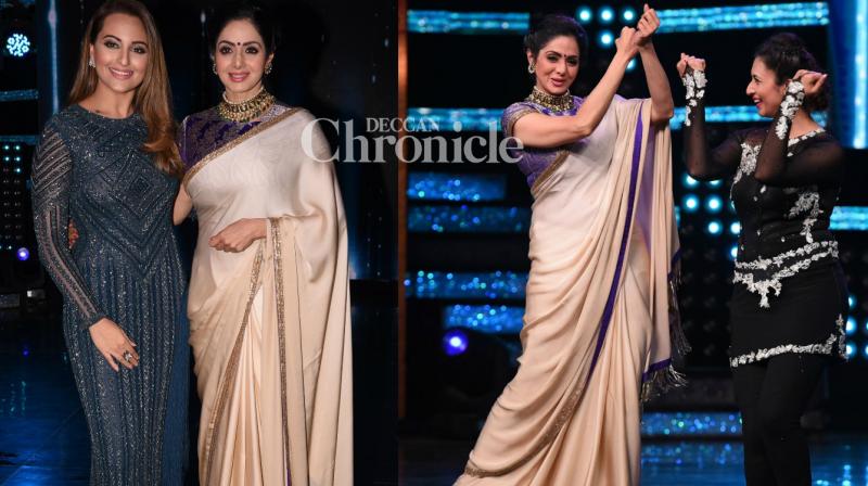 Sridevi dazzles with her dance and grace as she promotes Mom on Nach Baliye