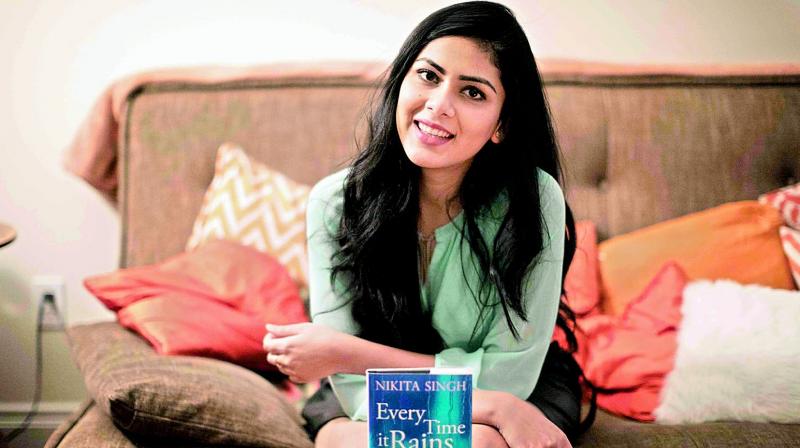 The author has recently come up with her new novel Every time it rains, which narrates the story of Laila, who is trying to overcome her painful past.