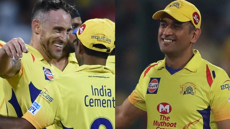 \You visualize what your role is, how you can contribute and Faf has been brilliant. Hopefully he can continue this in the final also,\ said CSK skipper MS Dhoni as he praised Faf du Plessis. (Photo: PTI / AP)
