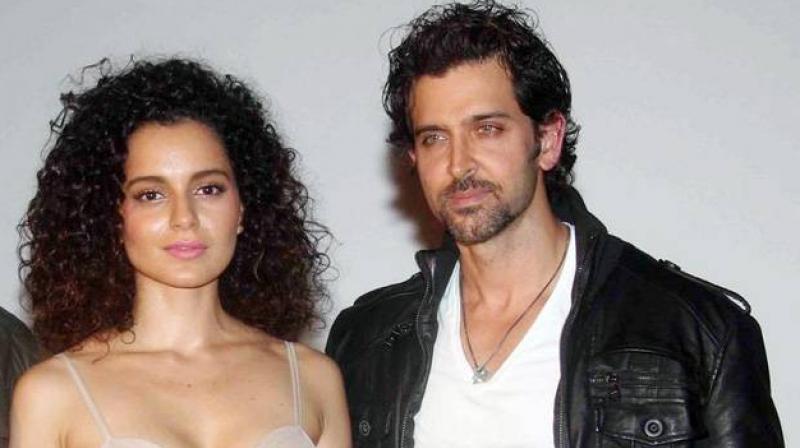 Hrithik had taken to his social media feed to call the actress out.
