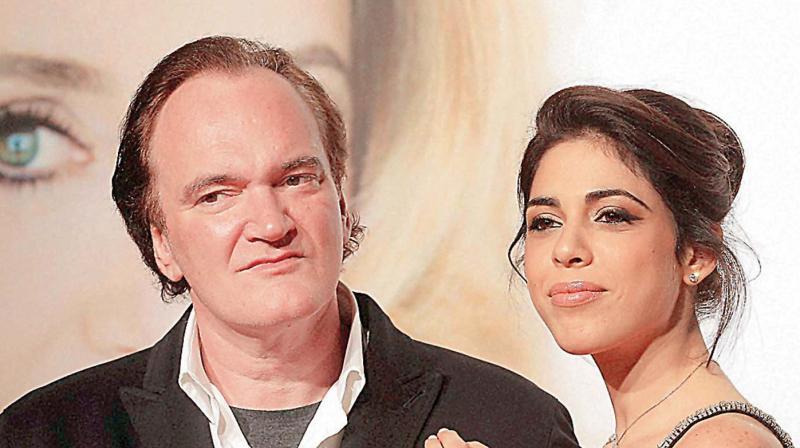 Quentin Tarantino with Daniella Pick