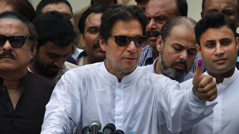 Imran Khan, 65, who won a simple majority from lawmakers on Friday in a confidence vote will be administered oath by President Mamnoon Hussain. (Photo: AP)