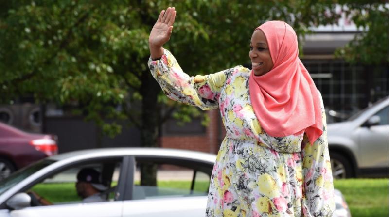 Now aged 44, Amatul-Wadud faces the biggest hurdle of her life: asking a majority white constituency, where Catholics are the biggest religious group, to make her the first Muslim woman elected into Congress. (Photo: AFP)