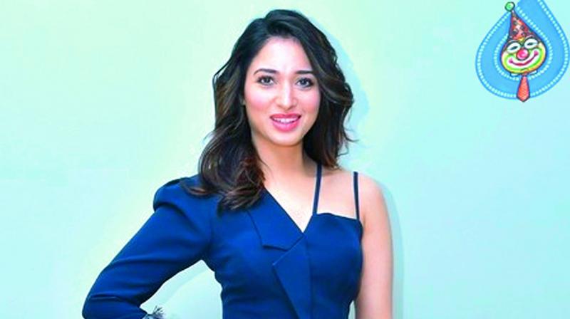Glad to work in a comic caper, says Tamannaah
