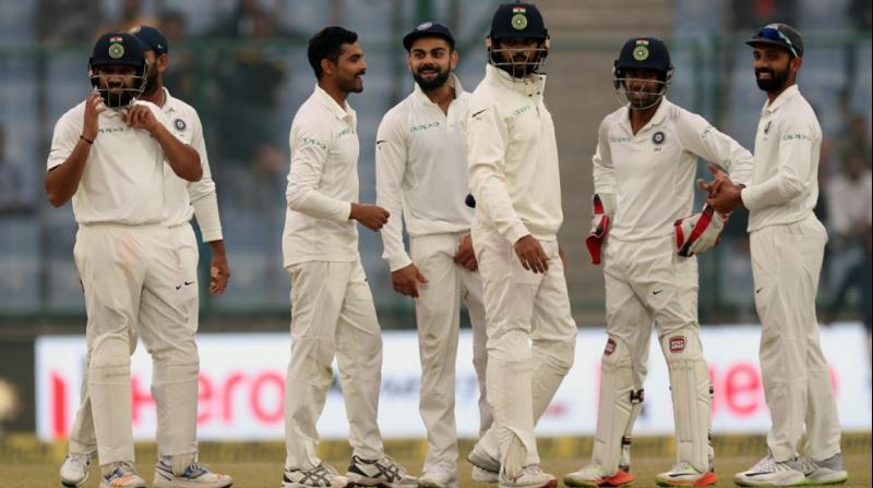 In reply, the visitors lost 3 quick wickets at the end of stumps on Day 4 and now possibly stare at defeat in the final Test.(Photo: BCCI)