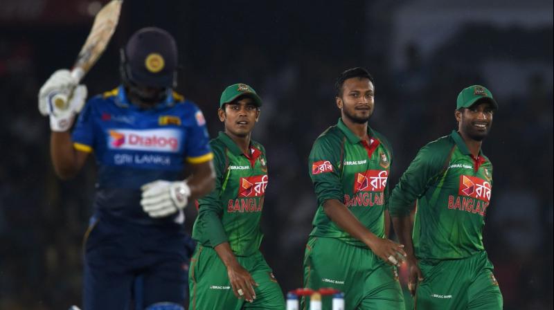Sri Lanka were finally dismissed for 234 runs in 45.1 overs to suffer their fifth loss against Bangladesh in 39 meetings. (Photo: ICC)