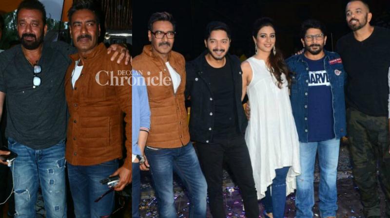 Golmaal Again team comes together, promotes film on Rohit Shettys show