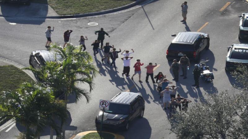 Despite his injuries, Anthony Borges, 15, managed to shut a door, preventing the shooter from entering the room where around 20 students were hiding. In doing so, he was shot twice more. (Photo: AFP)