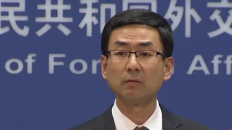 Chinese foreign ministry spokesman Geng Shuang (Photo: YouTube)
