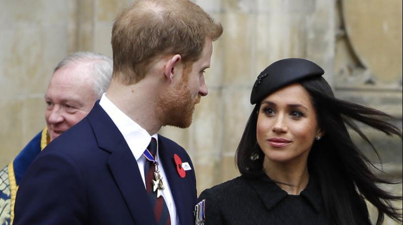 Meghan will change into another dress for a second, black-tie evening reception thrown by Prince Charles at Frogmore House in the grounds of Windsor Great Park. (Photo: AP)