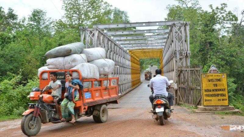 India enjoys close relations with Bangladesh and shares a 4,096-km-long border which touches Assam, Tripura, Mizoram, Meghalaya and West Bengal. (Photo: Aashto | Twitter)