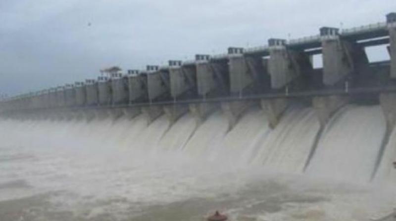The water from the dam was released to bring the storage level to below 22-feet for replacing the metal plate with new shutters supposed to reach Krishnagiri in few days, he said.