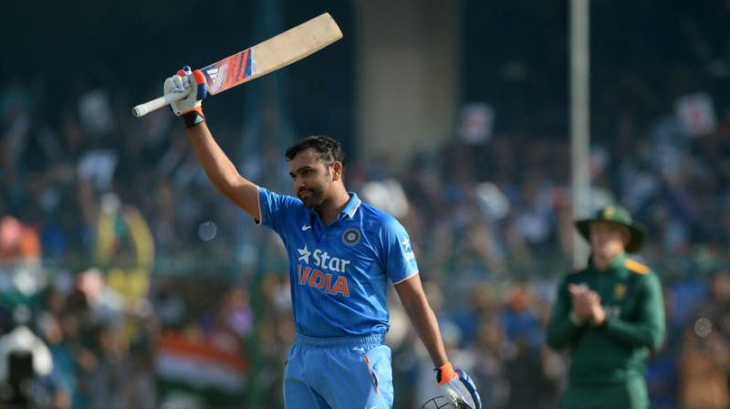 Rohit Sharma conceded that he feared the worst when he heard a loud pop when taking a single in the ODI match against New Zealand at Vishakapatnam. (Photo: AFP)