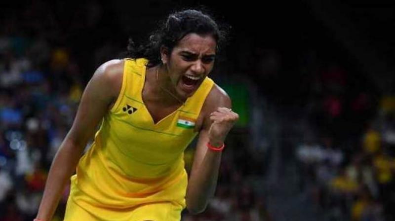 PV Sindhu notched-up her eighth career win over Carolina Marin. (Photo: AFP)