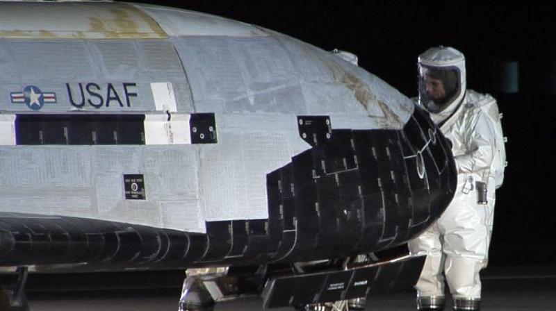 But many experts doubt that the X-37 B is the prototype for a true weapon of war or espionage. (Photo: AFP)