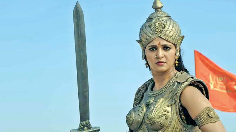 Anushka playing a powerful queen in Rudramadevi.