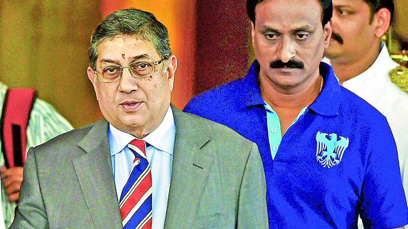 N. Srinivasan reportedly chaired an informal  meeting of the ousted BCCI officials in Bengaluru on Saturday.