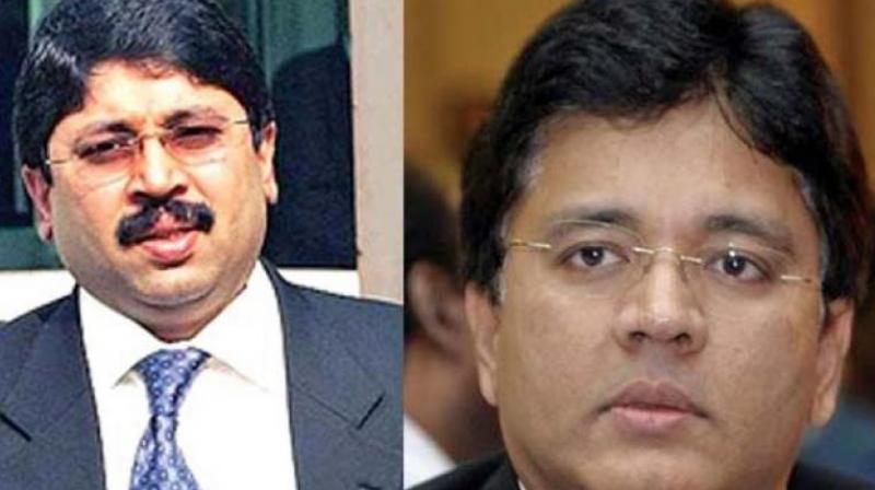 Dayanidhi Maran and Kalanidhi Maran.