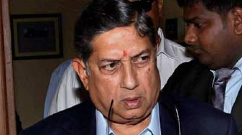 The two hour and 45 minute long Special General Meeting, attended by controversial former BCCI president N Srinivasan, did not take any decisive call as requested by the Committee of Administrators (COA) during a meeting with state units yesterday.(Photo: PTI)