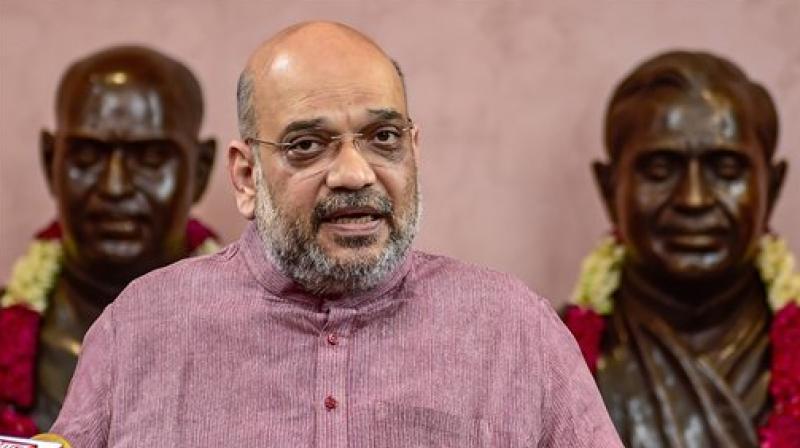 BJP president Amit Shah would start the campaign with a public meeting at Mahabubnagar on September 15. (Photo: PTI)