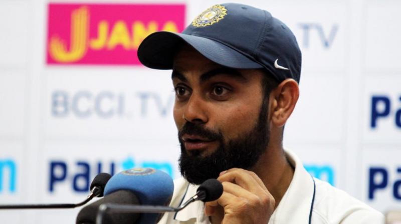 â€œAs a captain, I feel its a complete series for us. Everyone contributed at different times, especially the lower-orders contribution is something that stands out for me in this series, said Virat Kohli after India won the Chennai Test against England and clinched the five-match Test series 4-0. (Photo: BCCI)